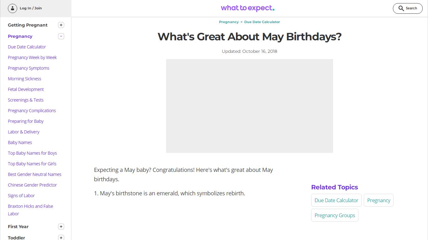 May Birthday Facts - What to Expect